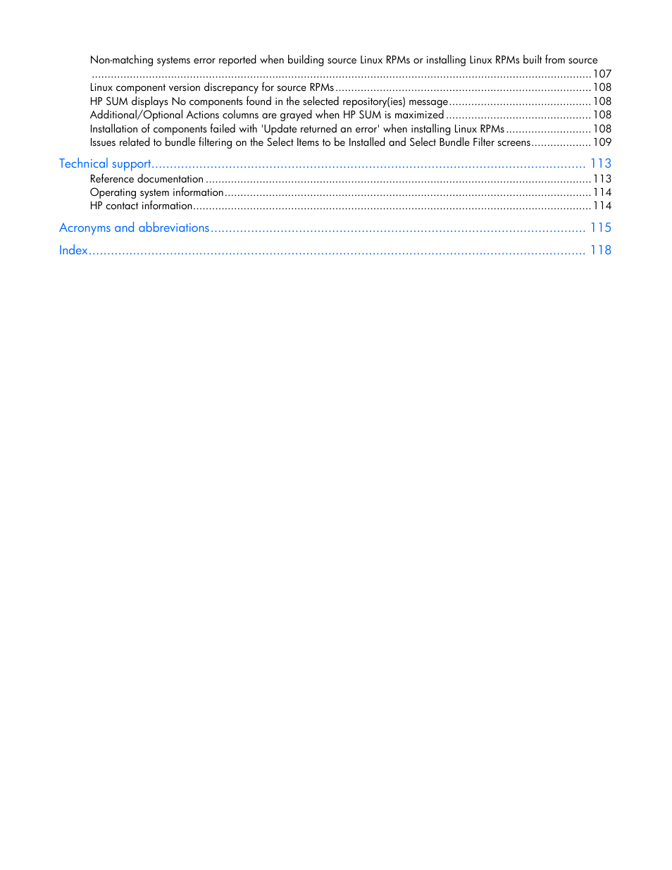 HP ProLiant Support Pack User Manual | Page 5 / 120