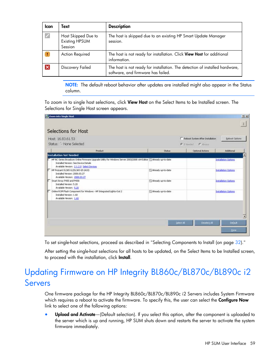 HP ProLiant Support Pack User Manual | Page 59 / 120