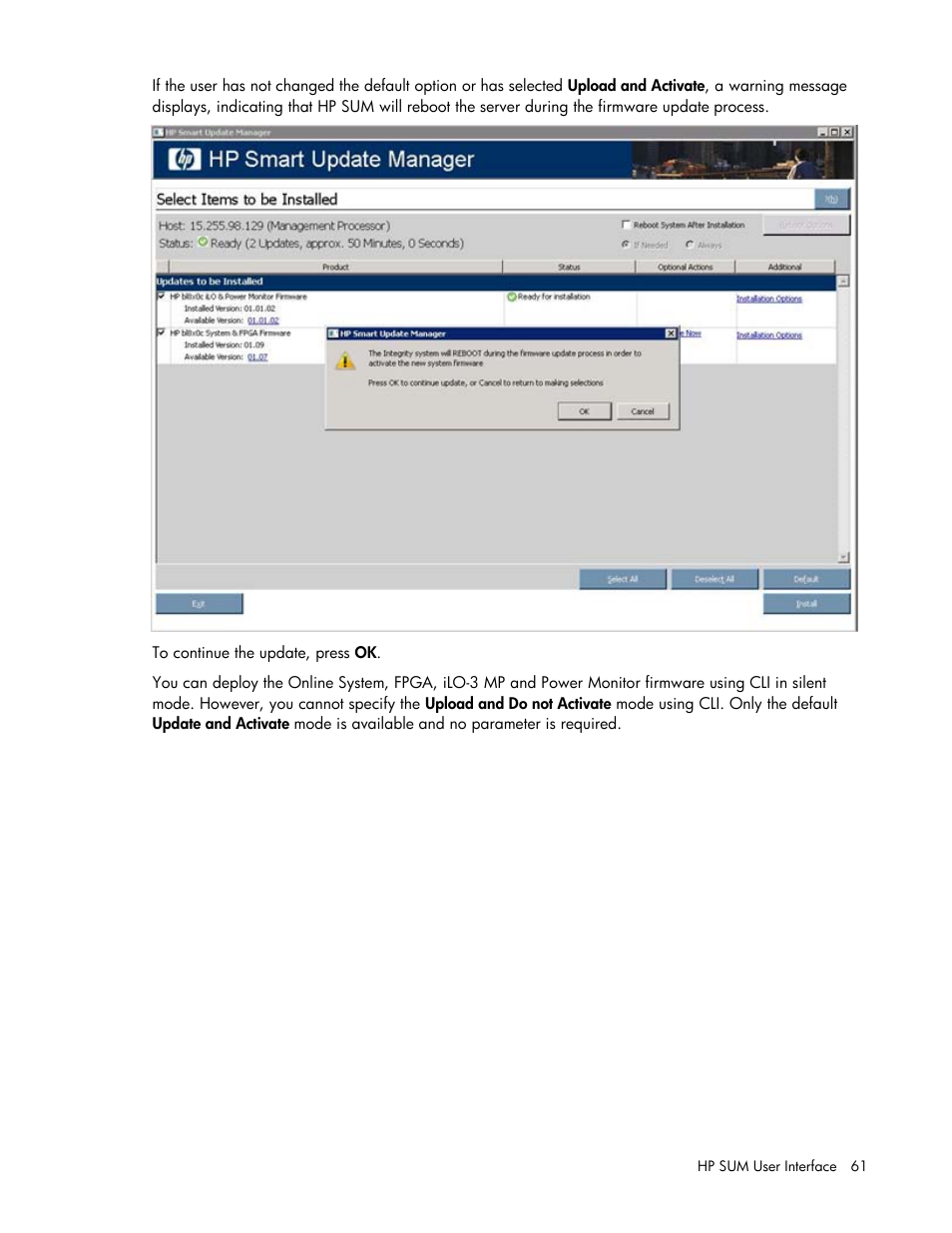 HP ProLiant Support Pack User Manual | Page 61 / 120