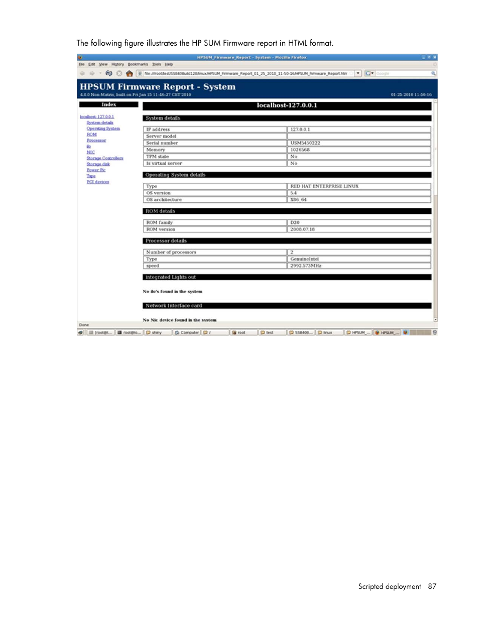 HP ProLiant Support Pack User Manual | Page 87 / 120