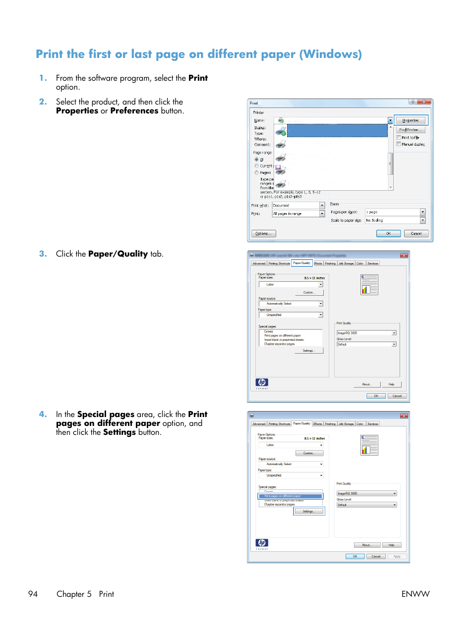 HP LaserJet Enterprise 700 color MFP M775 series User Manual | Page 108 / 332