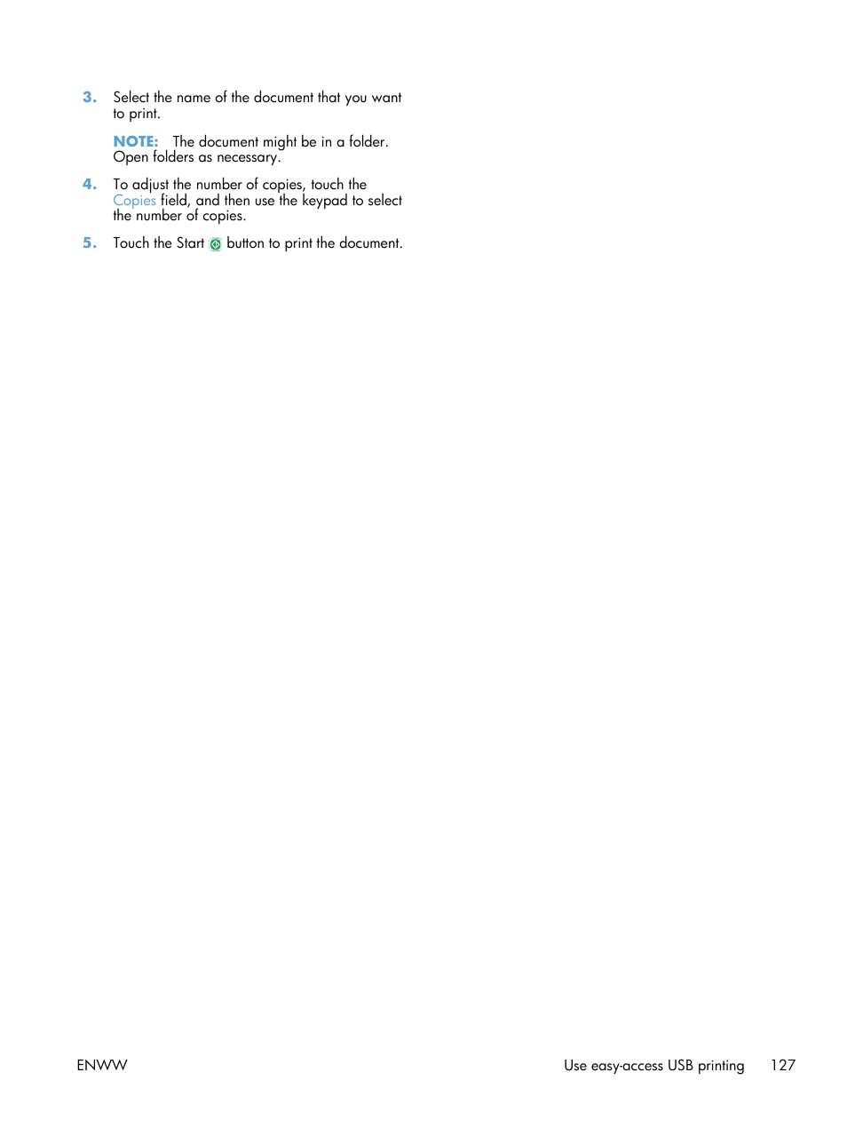 HP LaserJet Enterprise 700 color MFP M775 series User Manual | Page 141 / 332