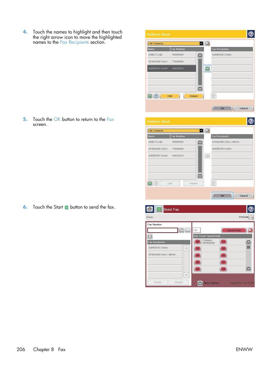 HP LaserJet Enterprise 700 color MFP M775 series User Manual | Page 220 / 332