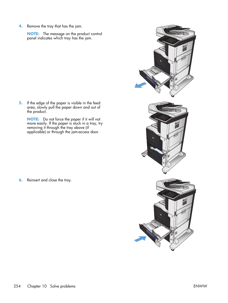 HP LaserJet Enterprise 700 color MFP M775 series User Manual | Page 268 / 332