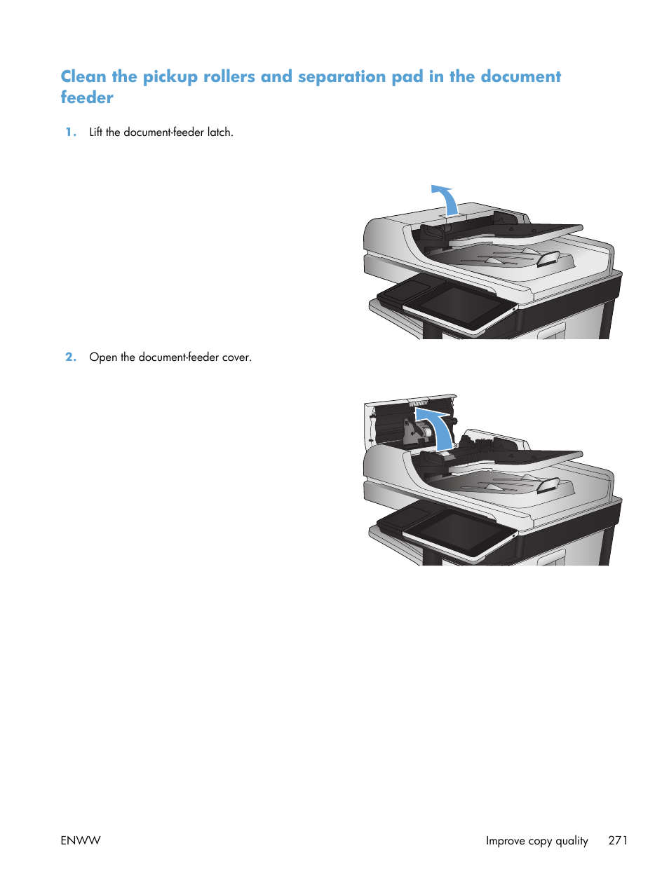 HP LaserJet Enterprise 700 color MFP M775 series User Manual | Page 285 / 332