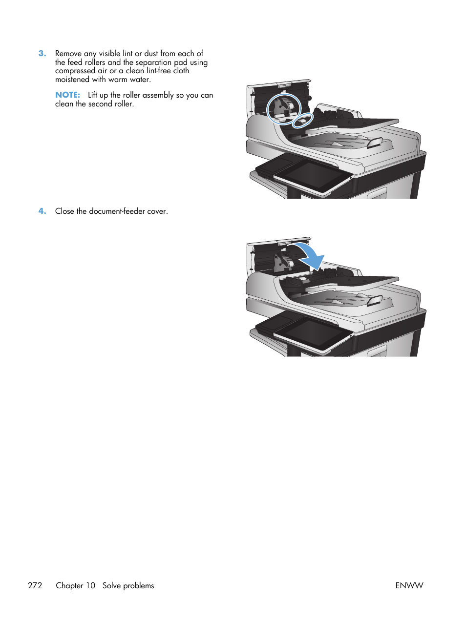 HP LaserJet Enterprise 700 color MFP M775 series User Manual | Page 286 / 332