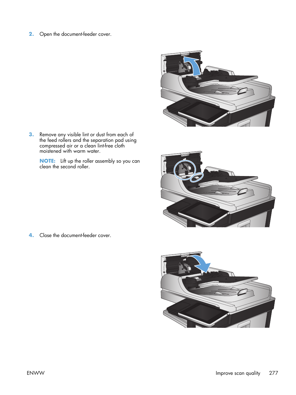 HP LaserJet Enterprise 700 color MFP M775 series User Manual | Page 291 / 332