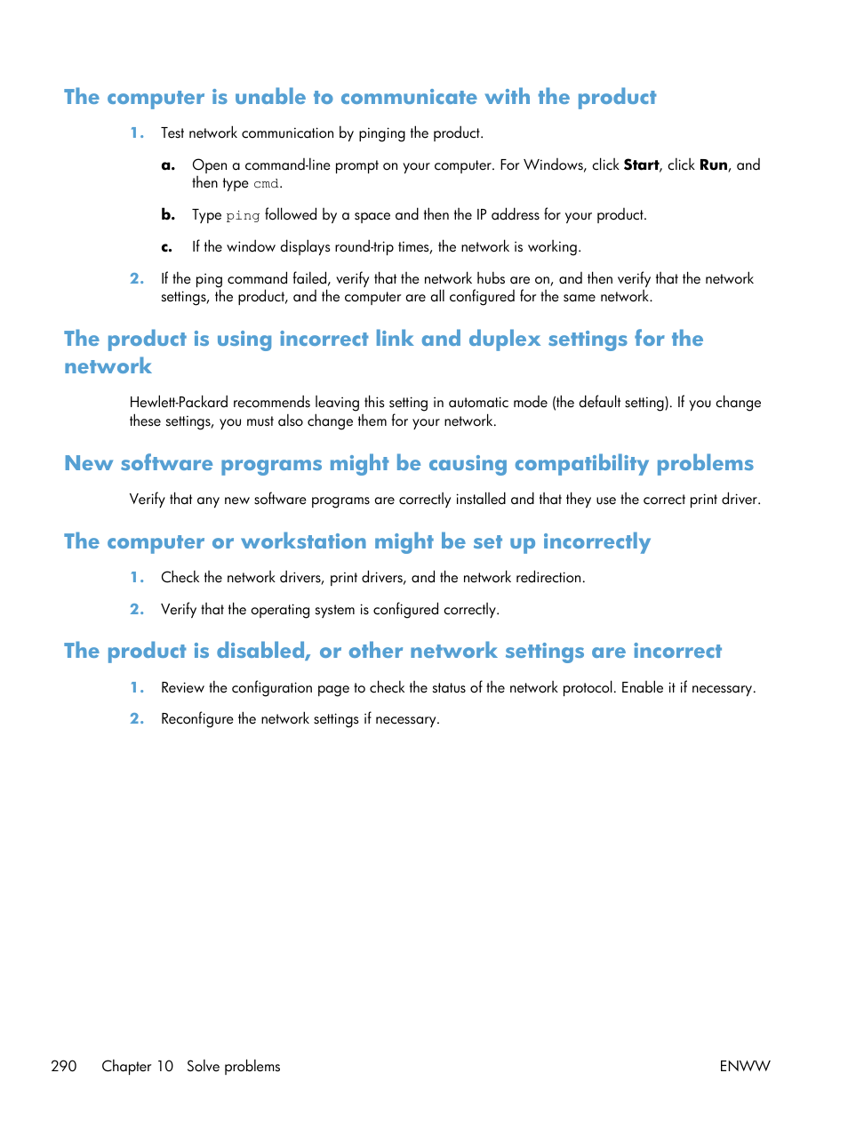 HP LaserJet Enterprise 700 color MFP M775 series User Manual | Page 304 / 332