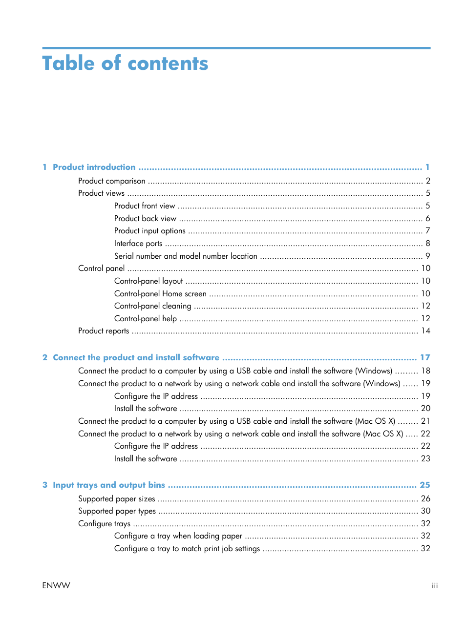 HP LaserJet Enterprise 700 color MFP M775 series User Manual | Page 5 / 332