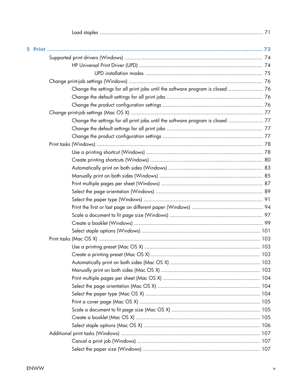 HP LaserJet Enterprise 700 color MFP M775 series User Manual | Page 7 / 332