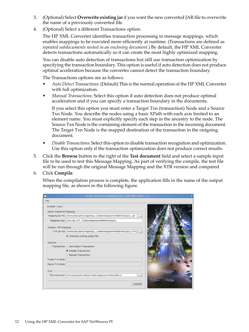 HP XML Accelerator for SAP NetWeaver Process Integration User Manual | Page 12 / 28