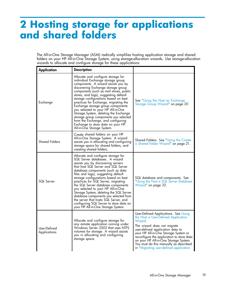 HP StorageWorks All-in-One SB600c Storage Blade User Manual | Page 19 / 78