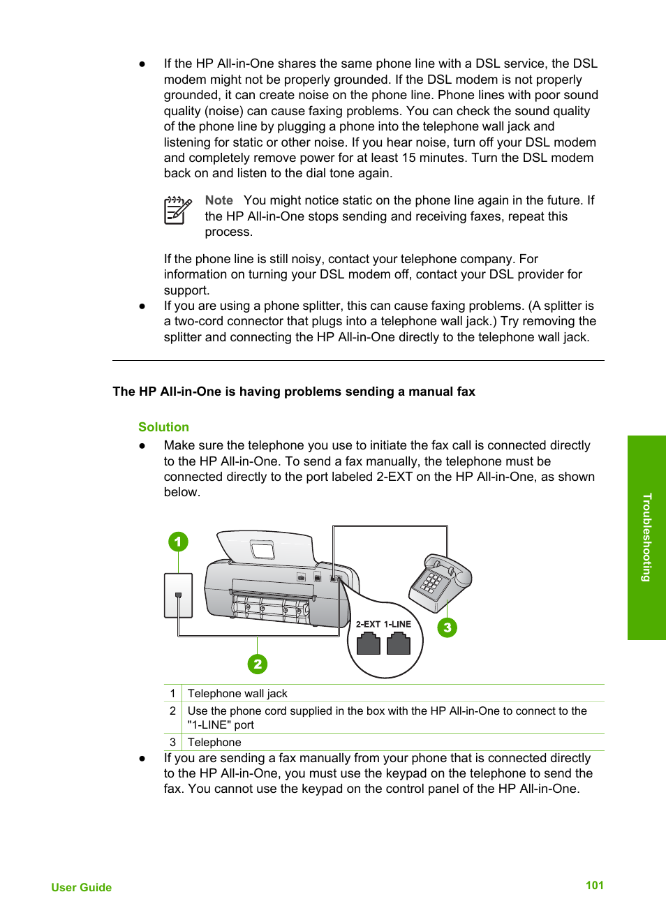HP Officejet 4314 All-in-One Printer User Manual | Page 104 / 133