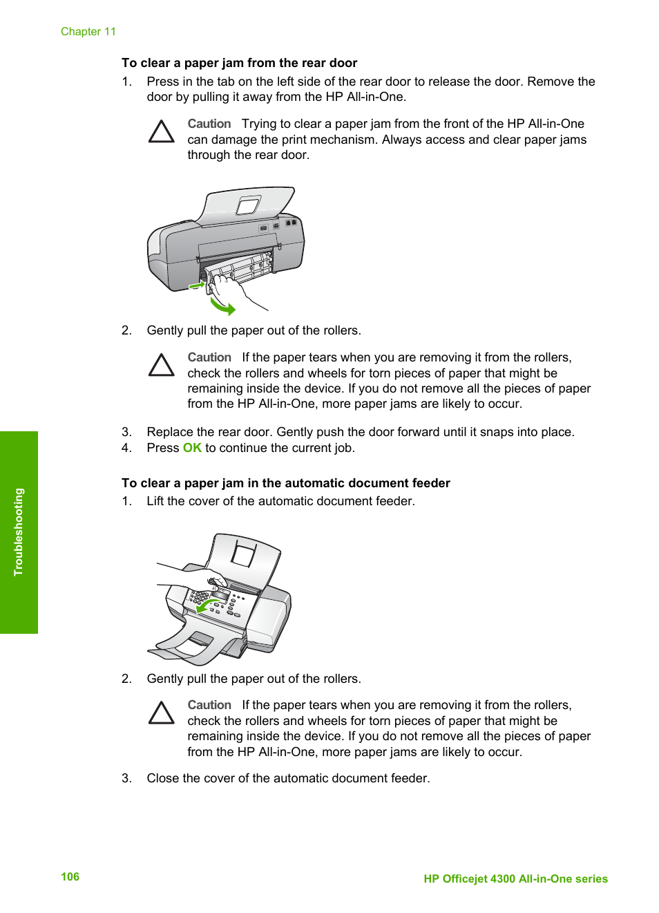 HP Officejet 4314 All-in-One Printer User Manual | Page 109 / 133