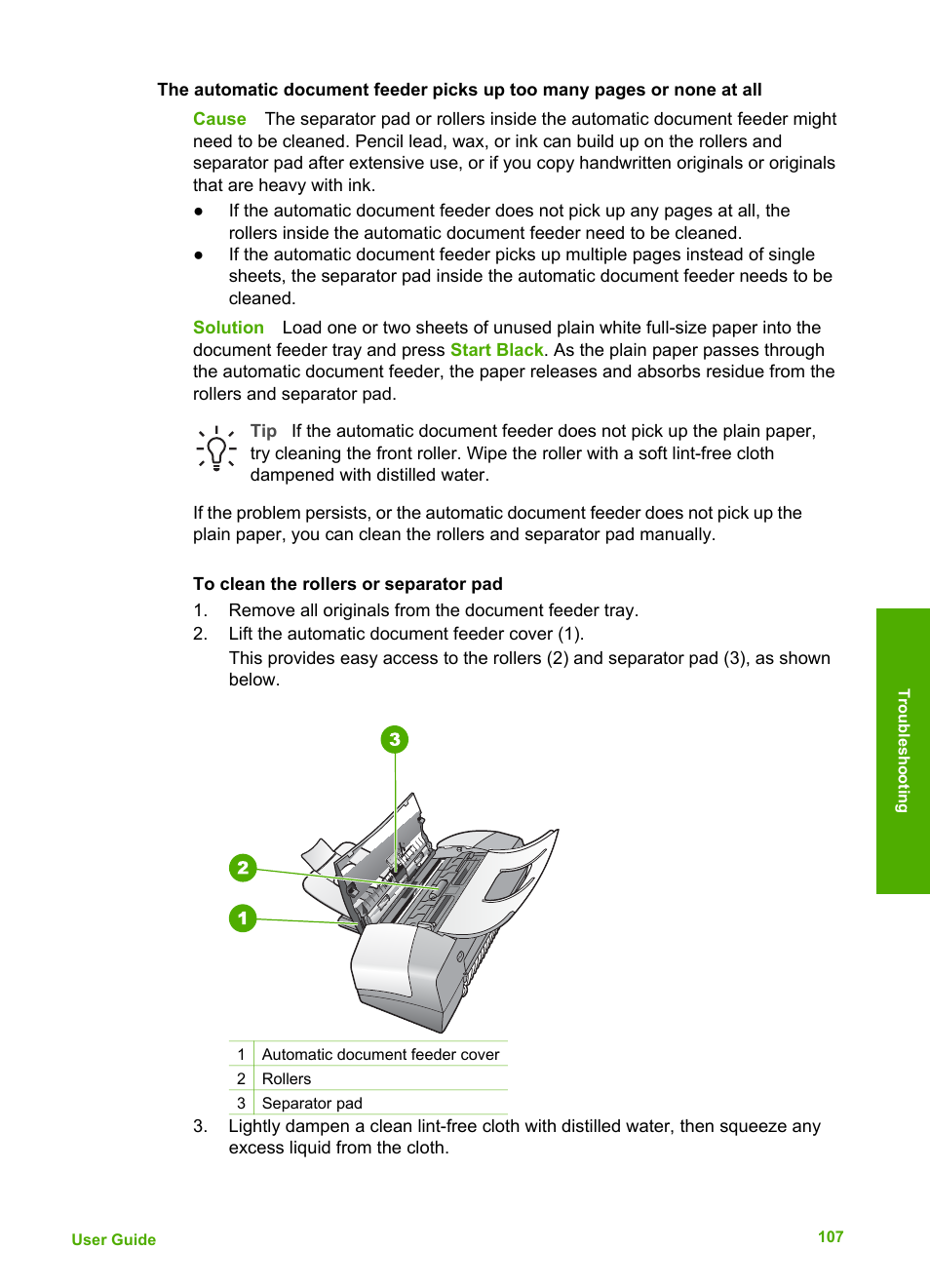 HP Officejet 4314 All-in-One Printer User Manual | Page 110 / 133