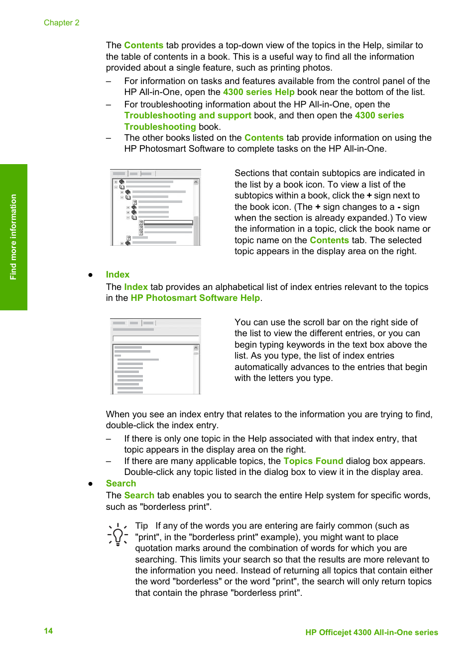 HP Officejet 4314 All-in-One Printer User Manual | Page 17 / 133