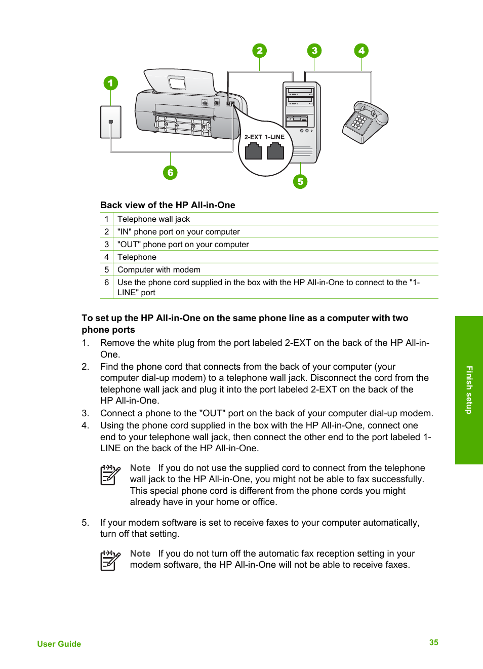 HP Officejet 4314 All-in-One Printer User Manual | Page 38 / 133