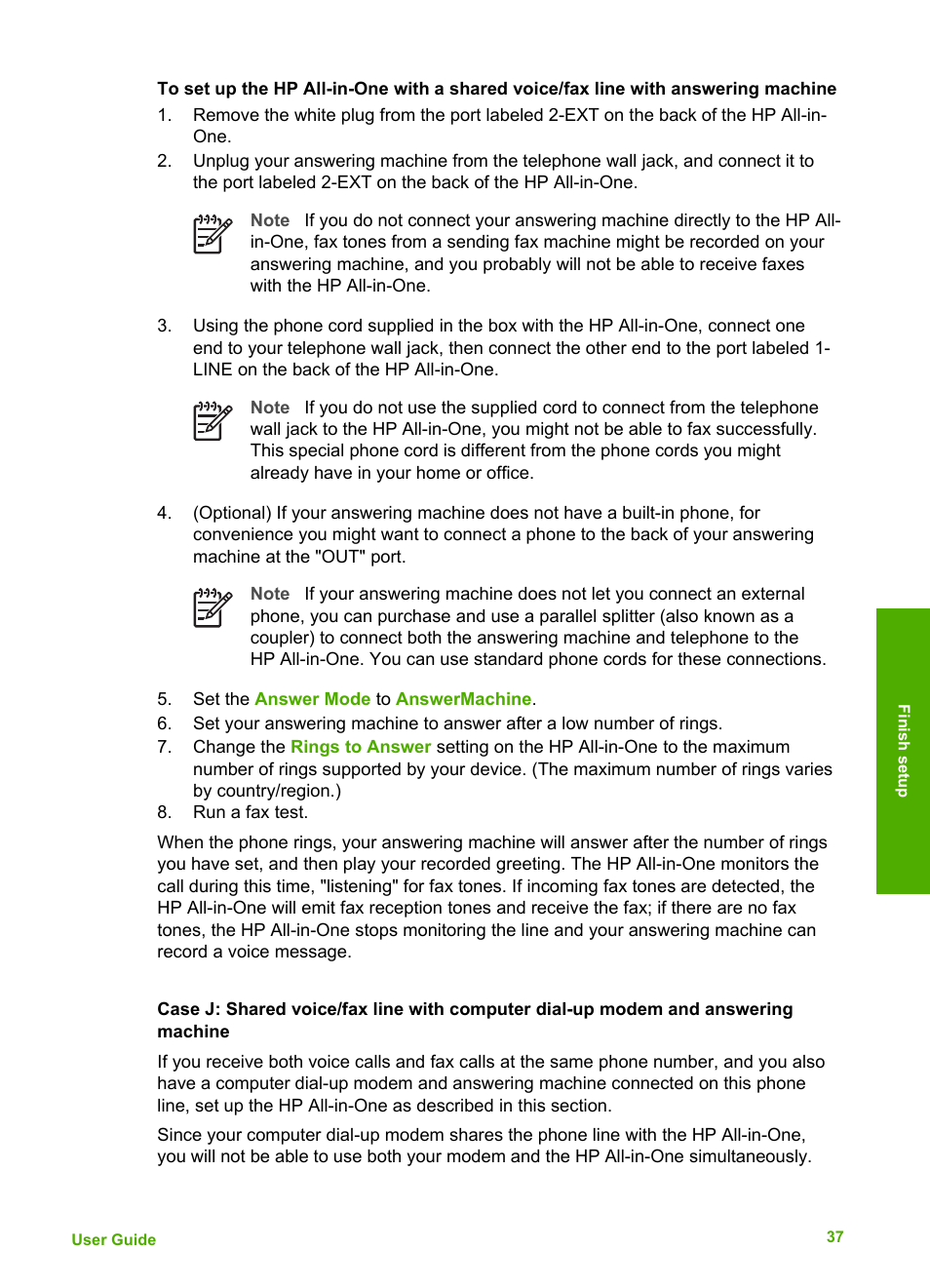 HP Officejet 4314 All-in-One Printer User Manual | Page 40 / 133