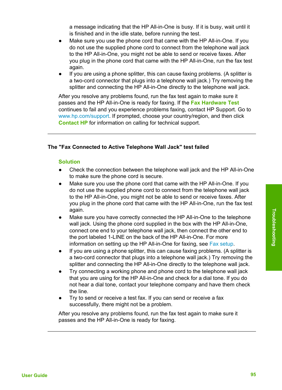 HP Officejet 4314 All-in-One Printer User Manual | Page 98 / 133