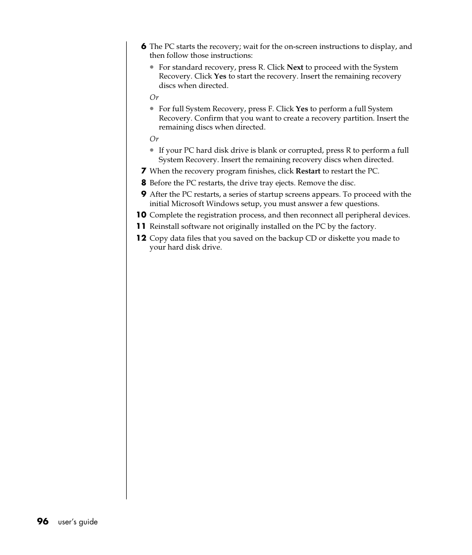 HP Pavilion t350.uk Desktop PC User Manual | Page 104 / 156