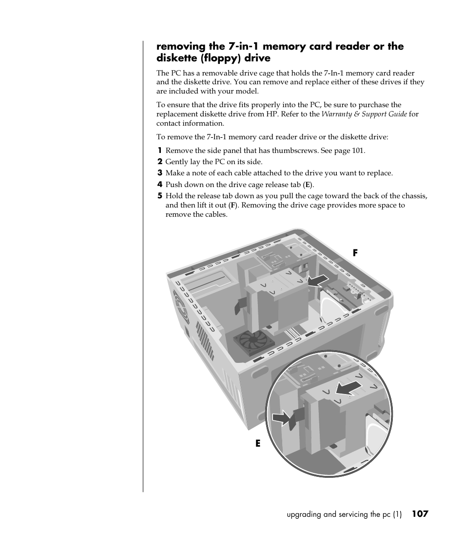 HP Pavilion t350.uk Desktop PC User Manual | Page 115 / 156