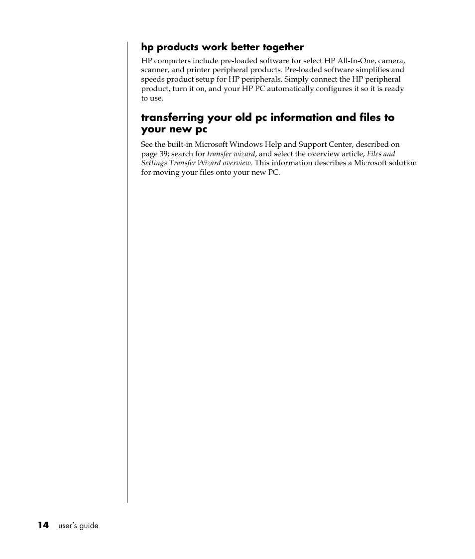 HP Pavilion t350.uk Desktop PC User Manual | Page 22 / 156