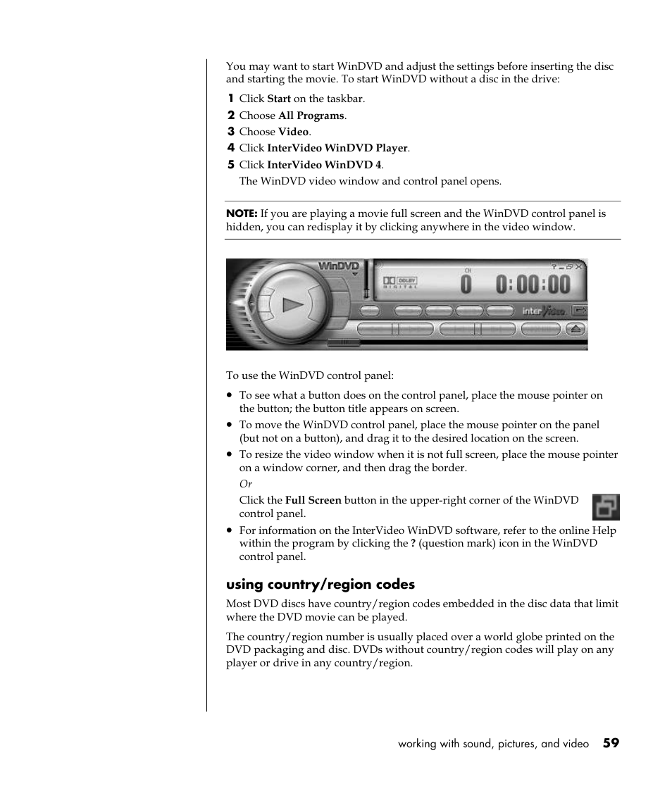 HP Pavilion t350.uk Desktop PC User Manual | Page 67 / 156