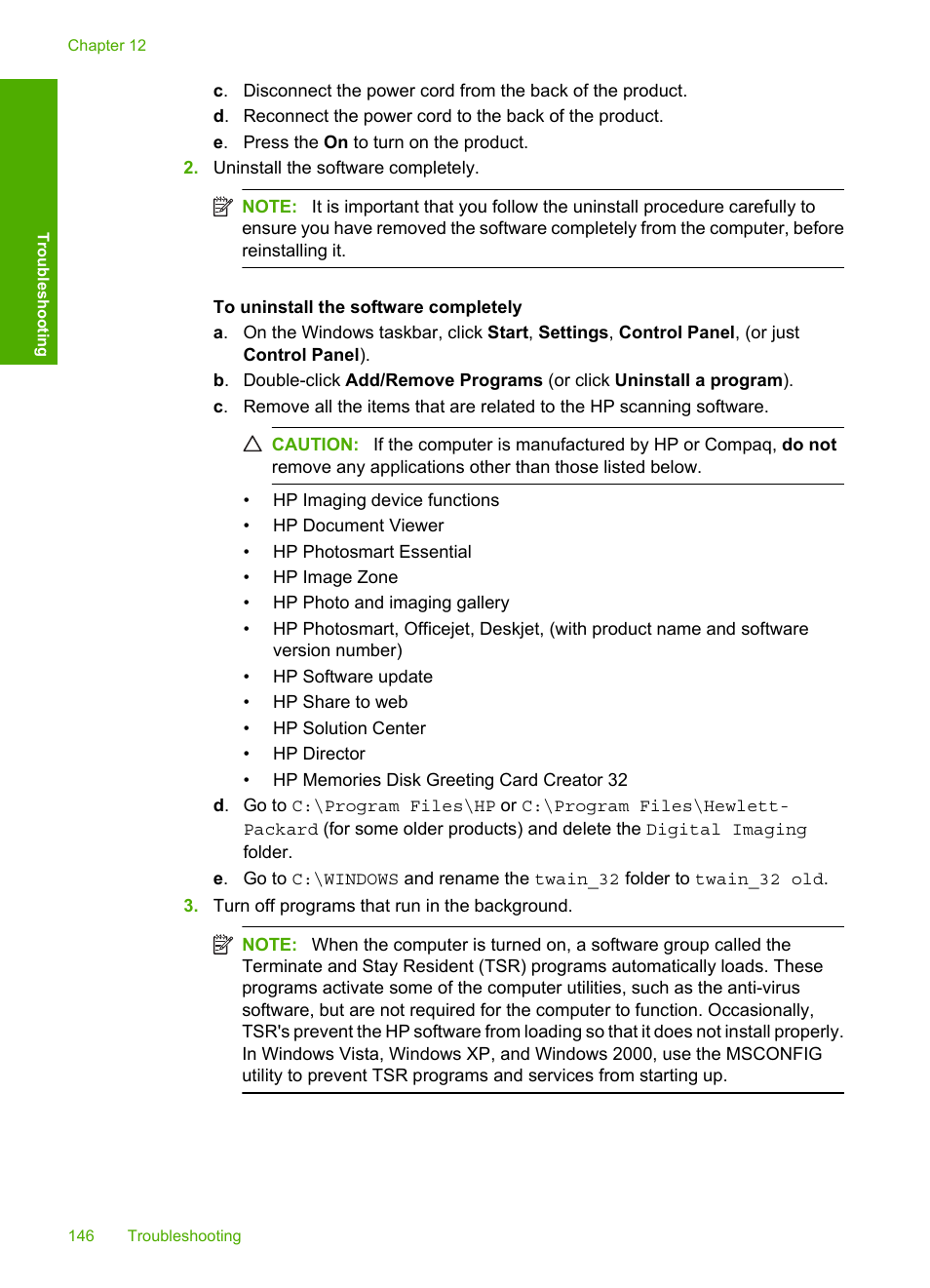 HP Deskjet F4210 All-in-One Printer User Manual | Page 148 / 220