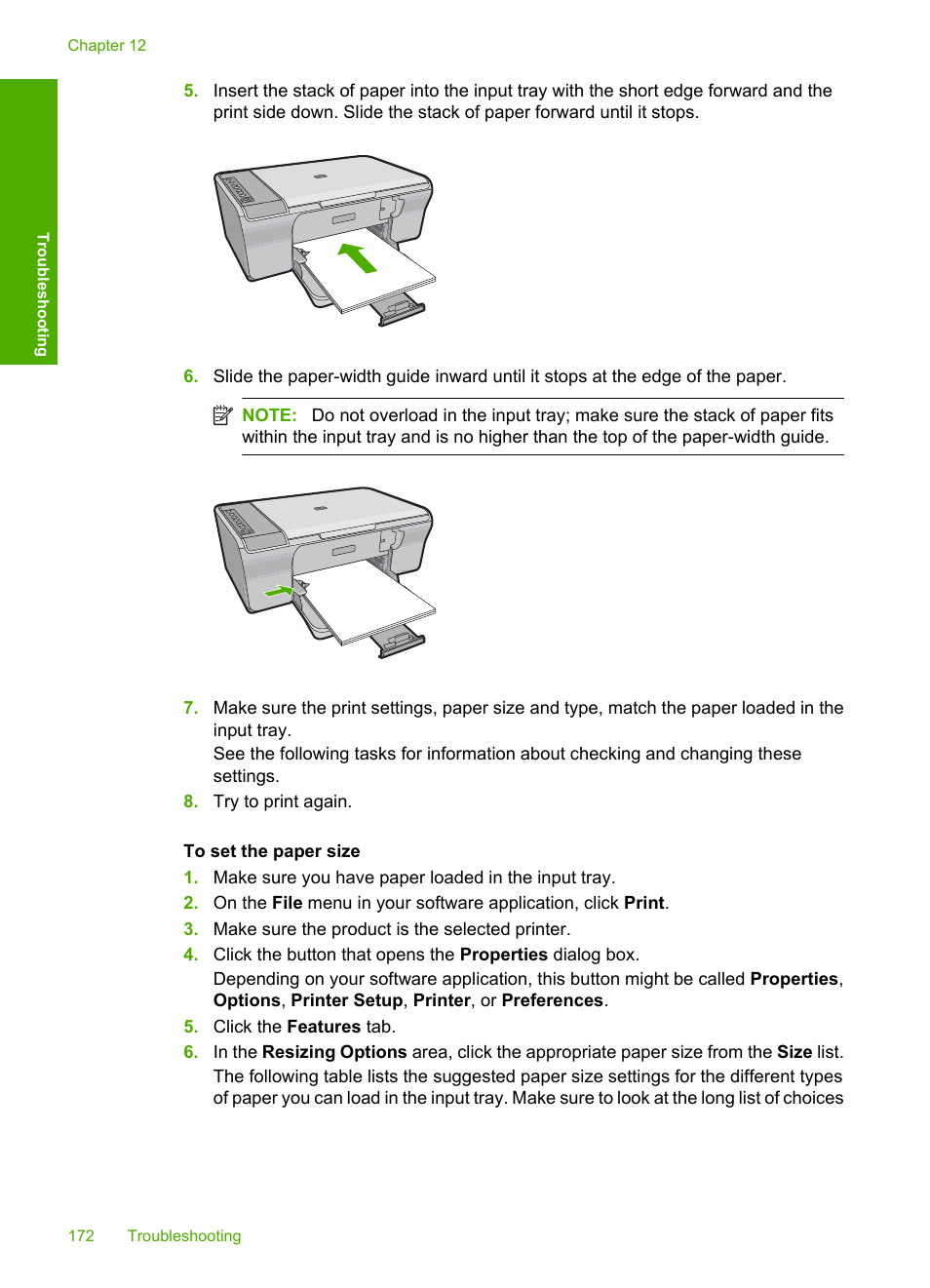 HP Deskjet F4210 All-in-One Printer User Manual | Page 174 / 220