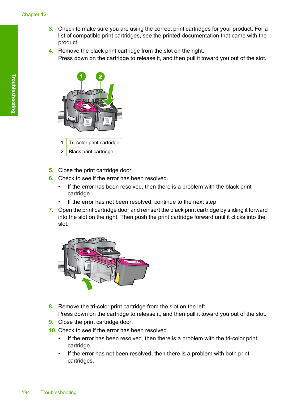 HP Deskjet F4210 All-in-One Printer User Manual | Page 196 / 220