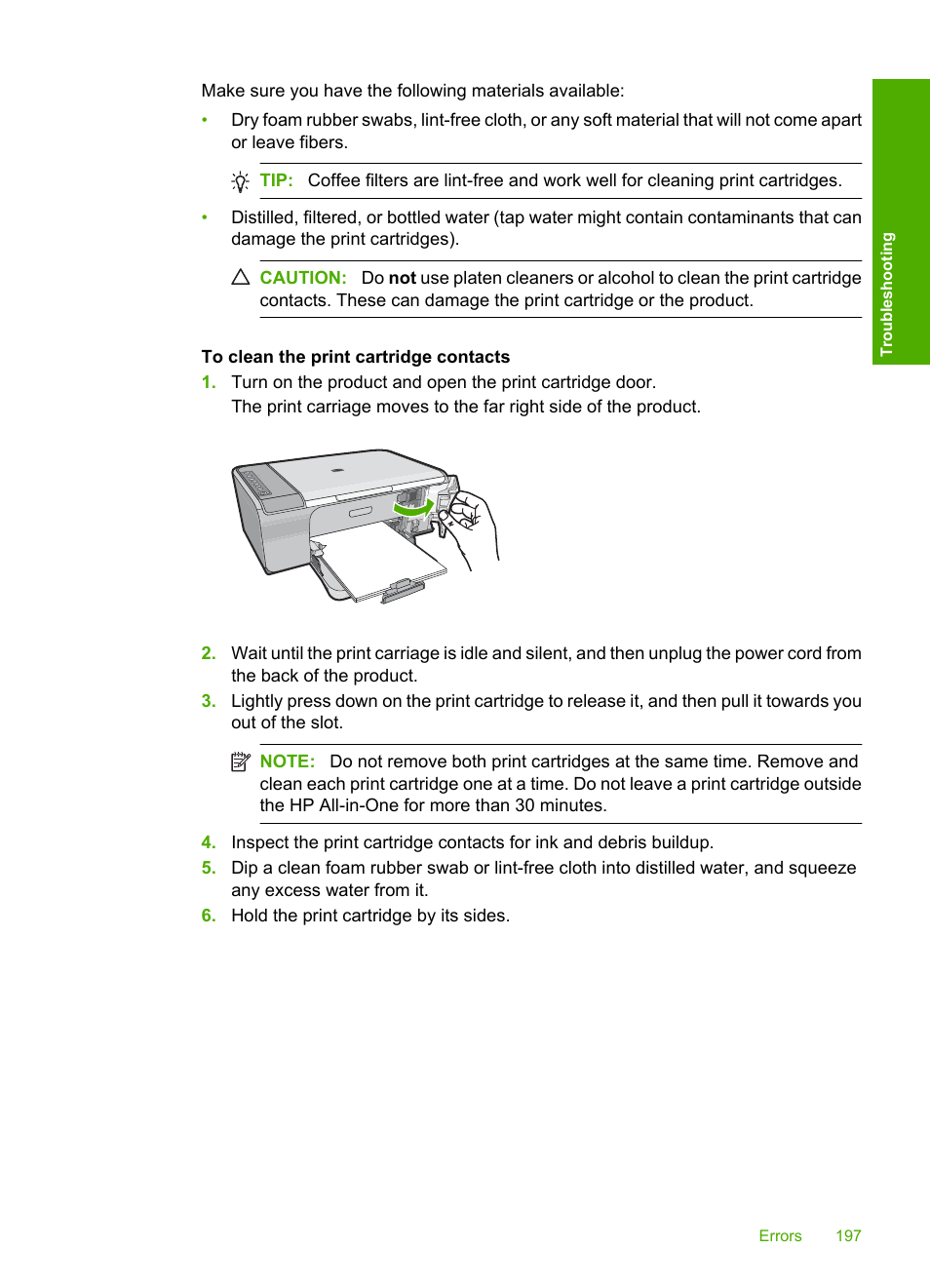 HP Deskjet F4210 All-in-One Printer User Manual | Page 199 / 220