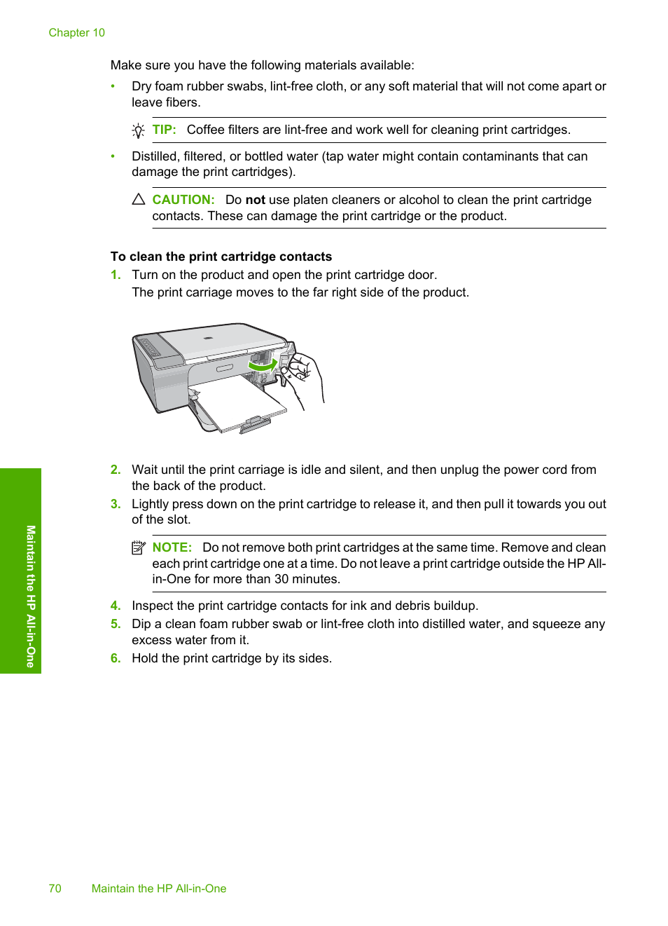 HP Deskjet F4210 All-in-One Printer User Manual | Page 72 / 220
