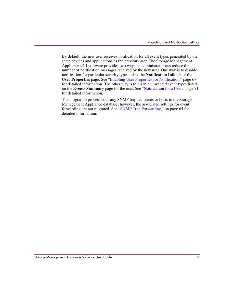 HP OpenView Storage Management Appliance and Software User Manual | Page 105 / 132