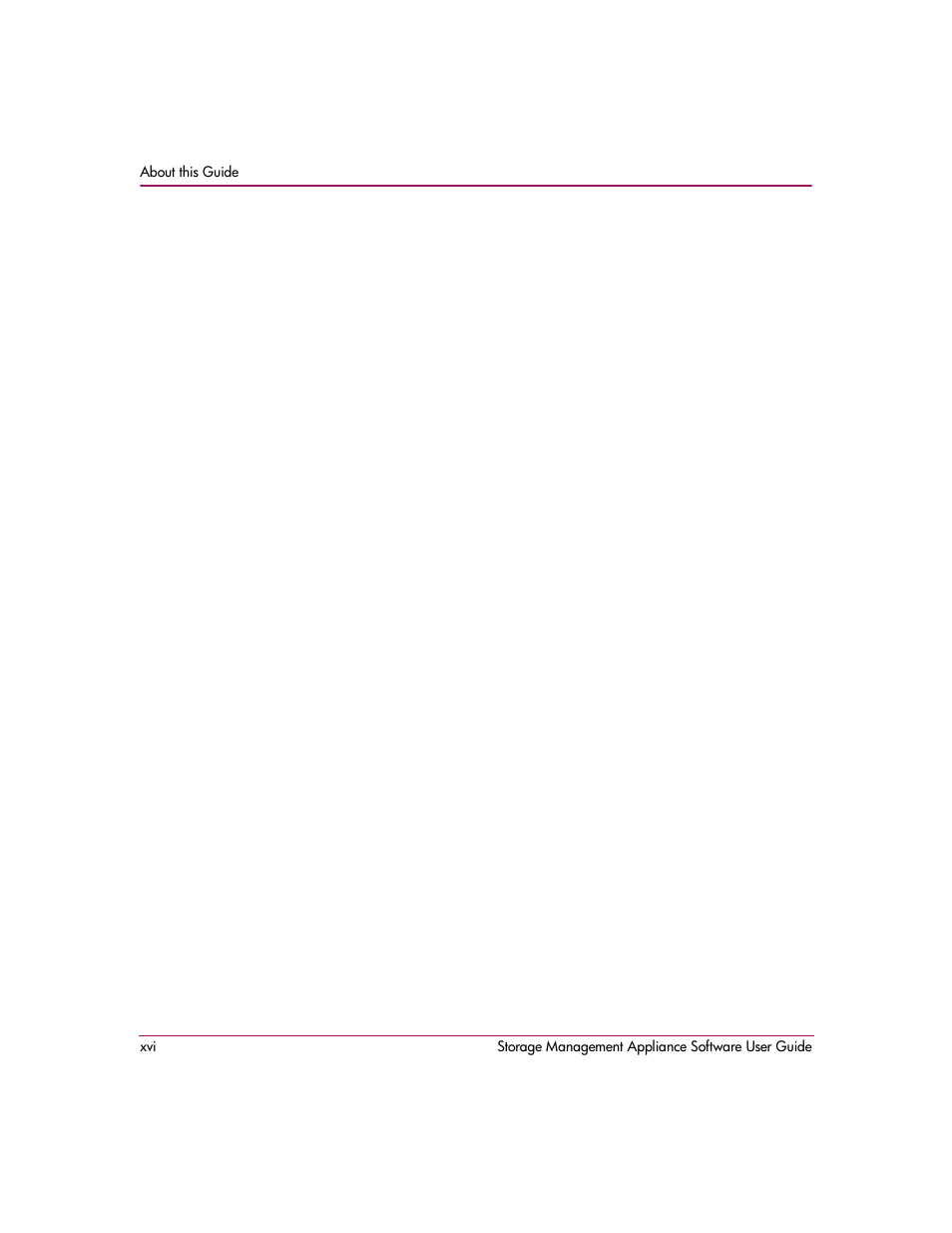 HP OpenView Storage Management Appliance and Software User Manual | Page 16 / 132