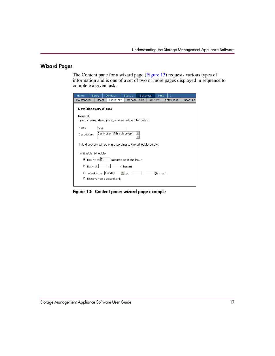 HP OpenView Storage Management Appliance and Software User Manual | Page 33 / 132