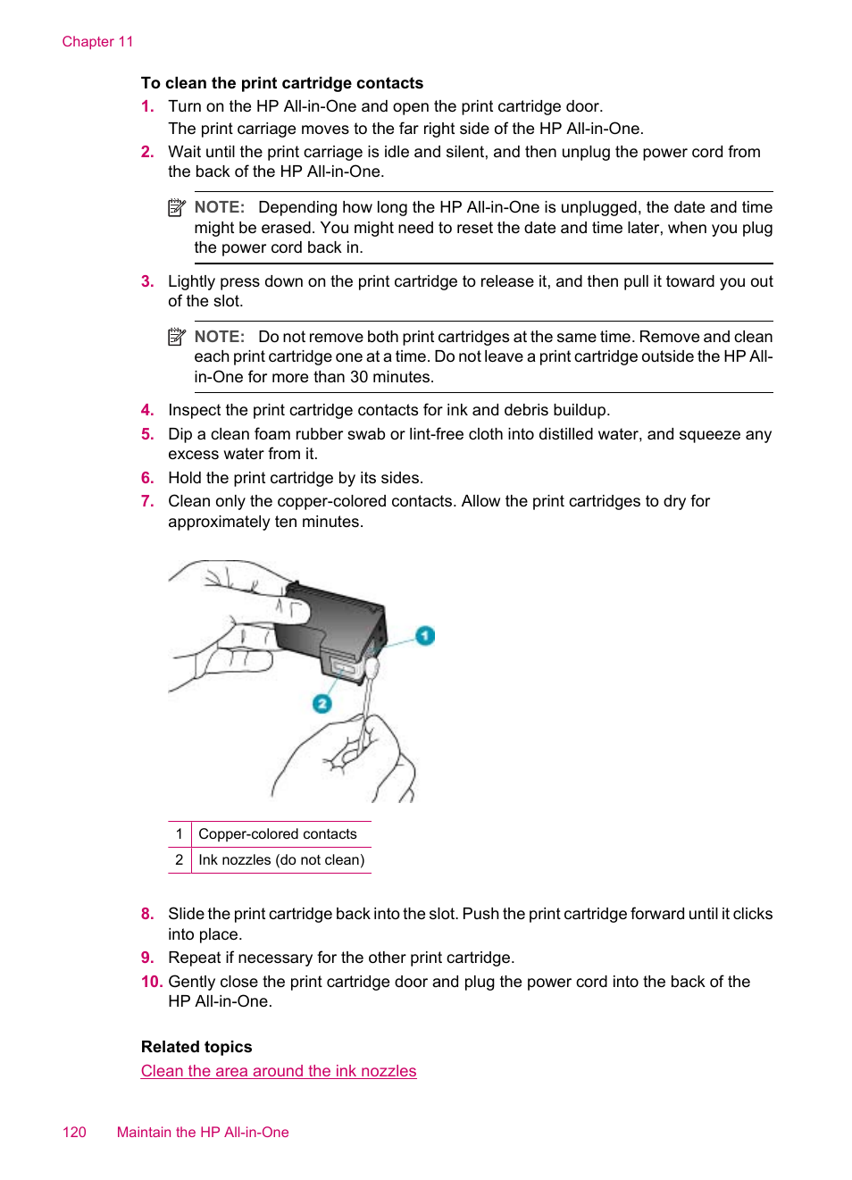 HP Officejet J5740 All-in-One Printer User Manual | Page 122 / 286
