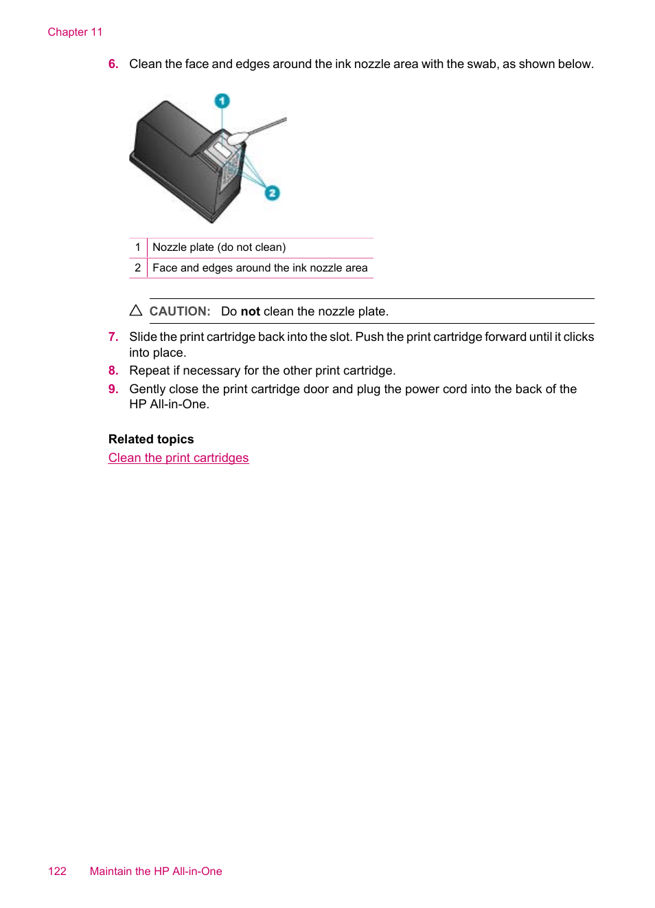 HP Officejet J5740 All-in-One Printer User Manual | Page 124 / 286