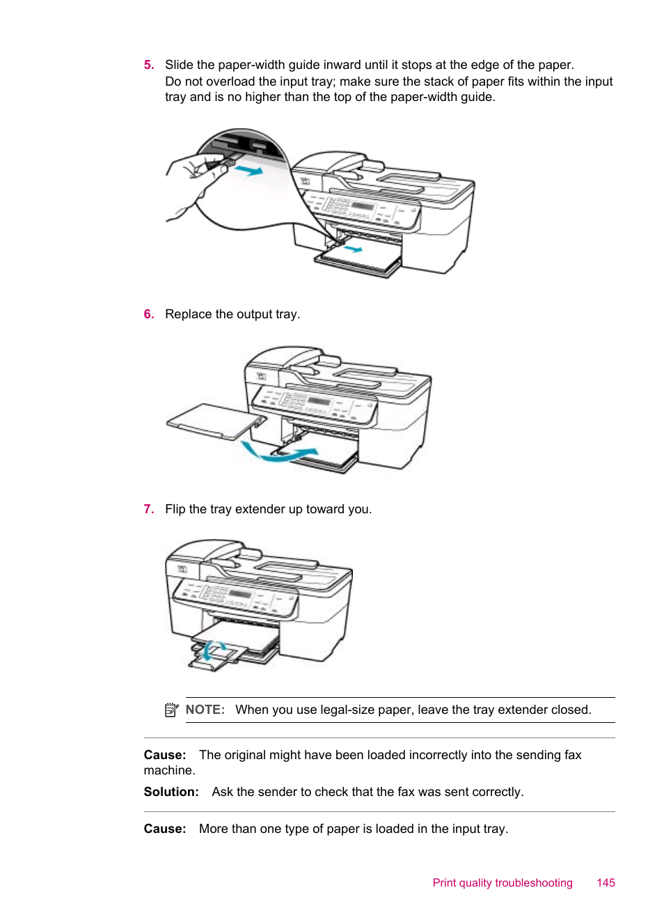 HP Officejet J5740 All-in-One Printer User Manual | Page 147 / 286