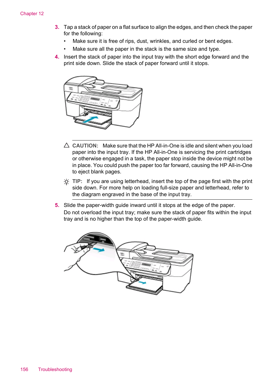 HP Officejet J5740 All-in-One Printer User Manual | Page 158 / 286