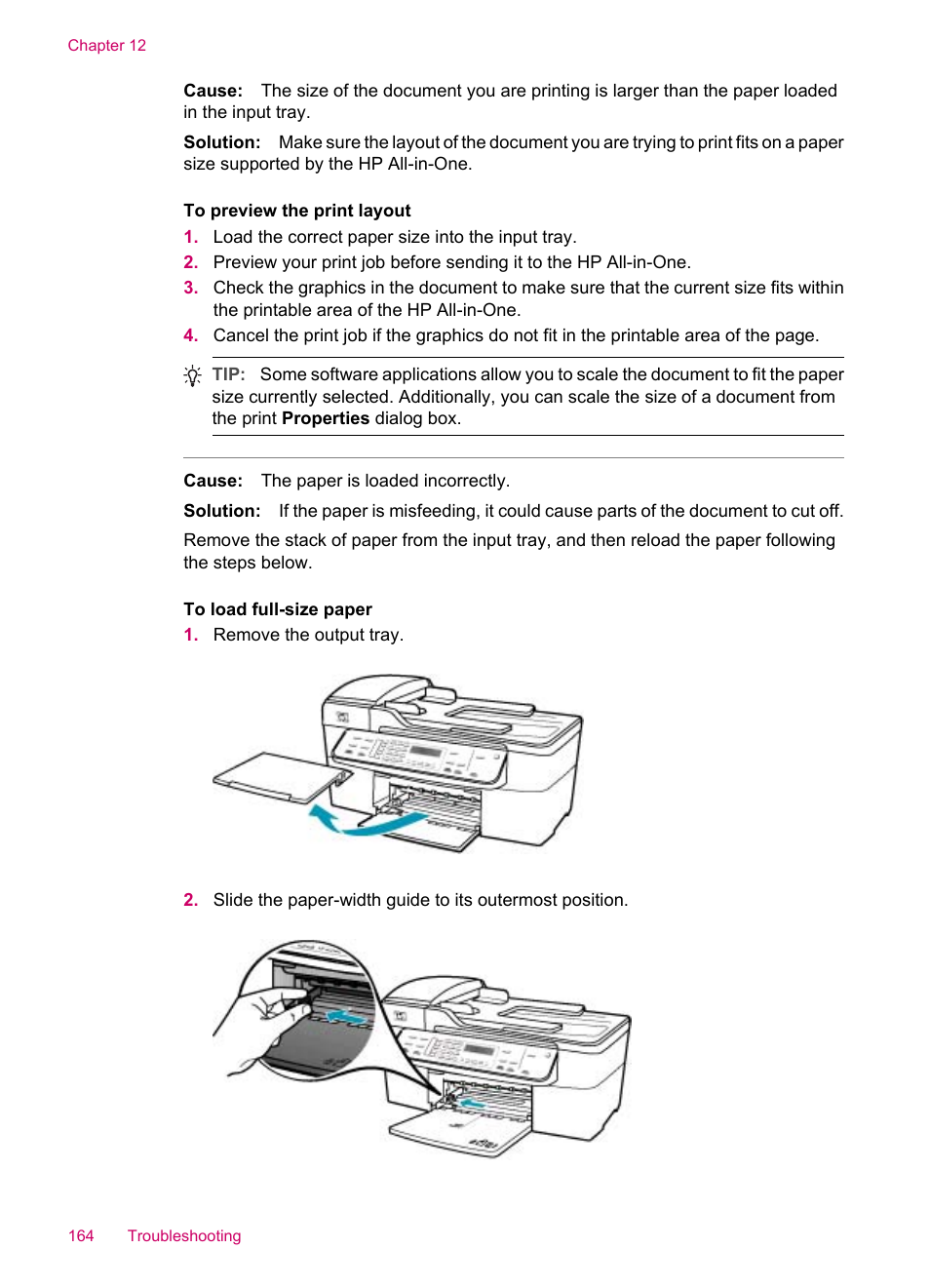 HP Officejet J5740 All-in-One Printer User Manual | Page 166 / 286