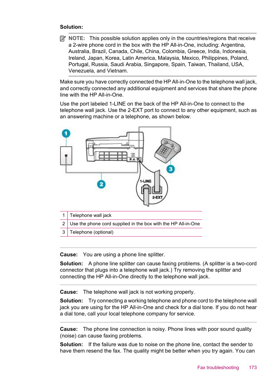 HP Officejet J5740 All-in-One Printer User Manual | Page 175 / 286
