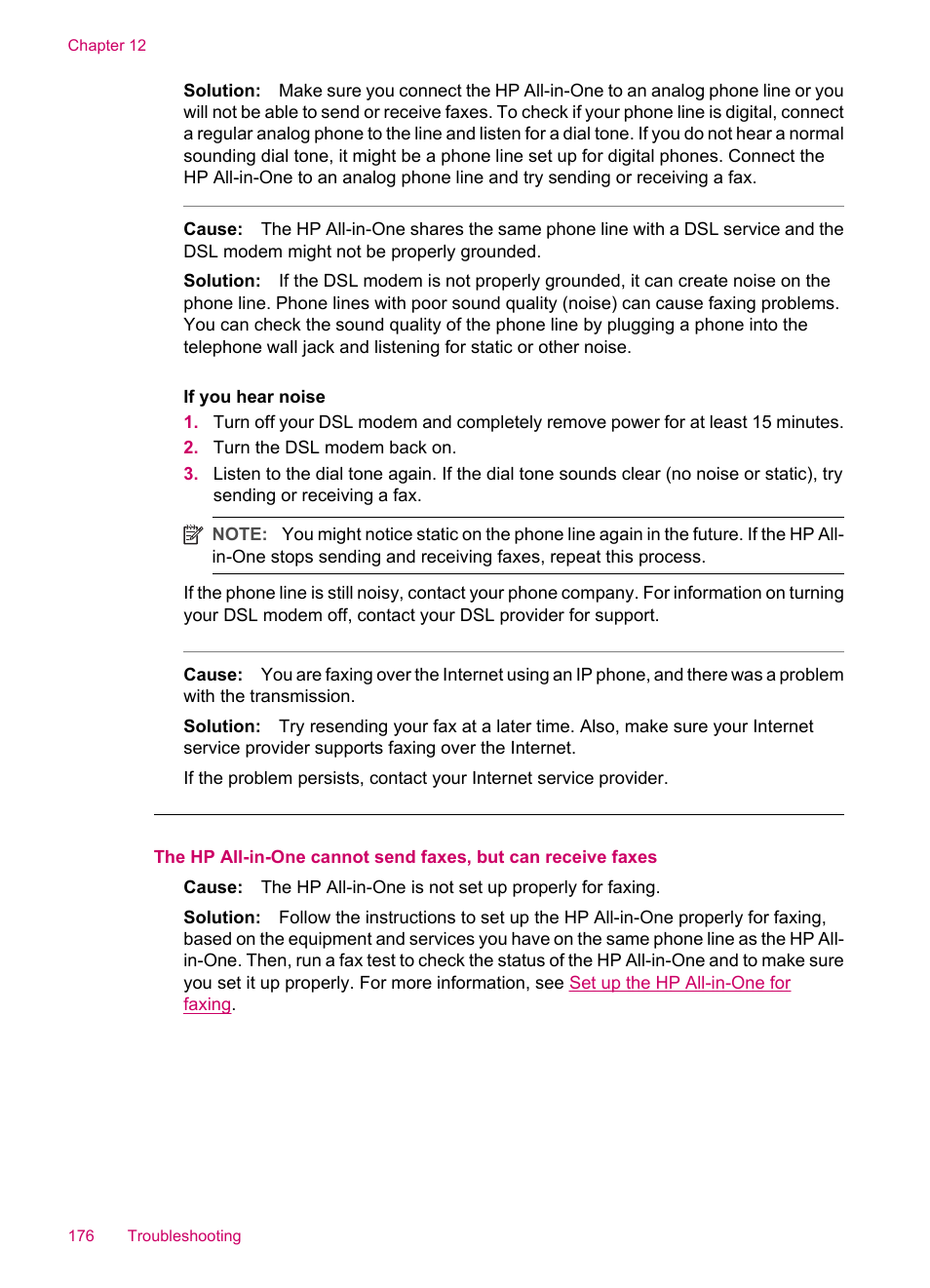 HP Officejet J5740 All-in-One Printer User Manual | Page 178 / 286
