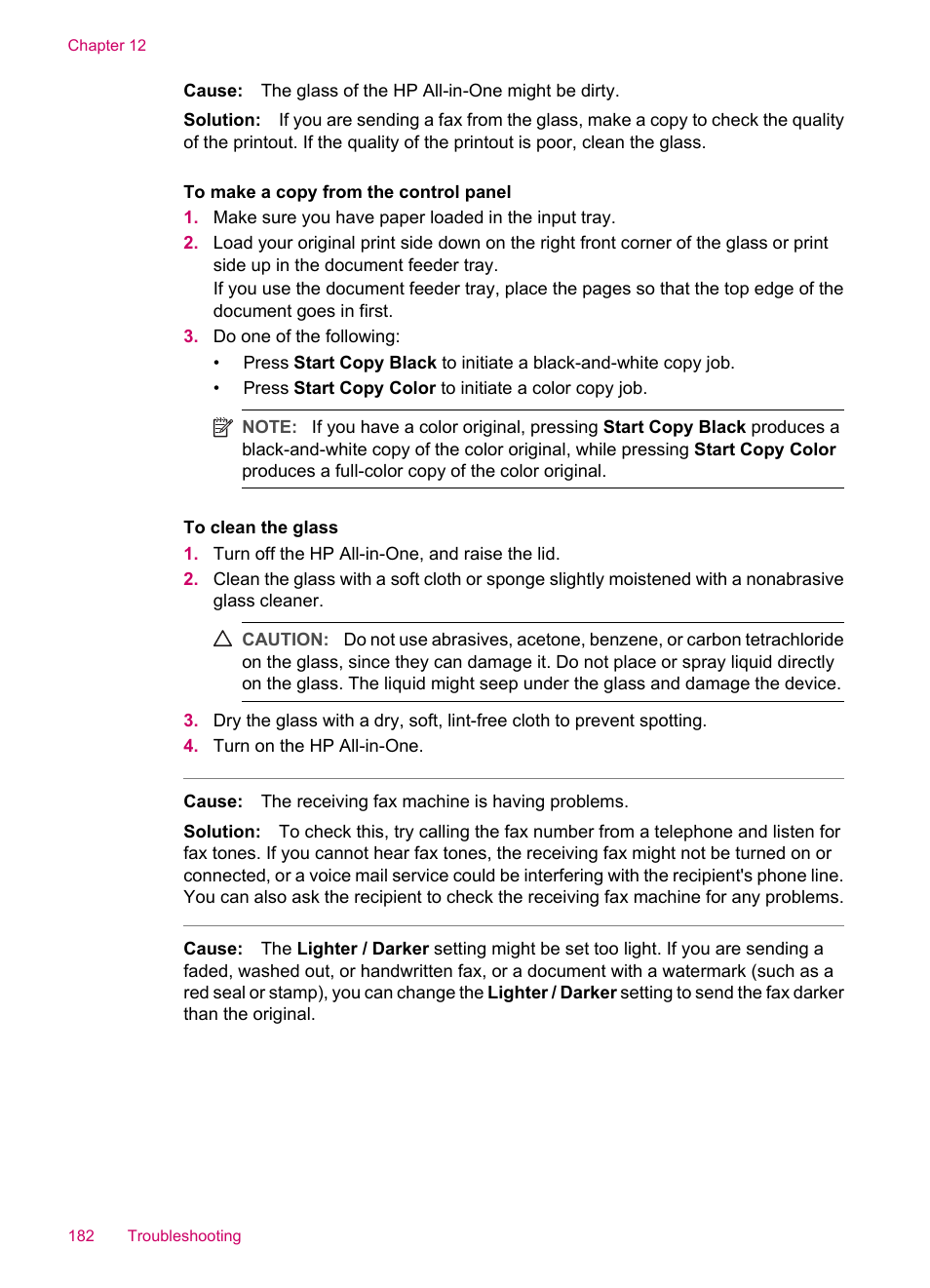 HP Officejet J5740 All-in-One Printer User Manual | Page 184 / 286