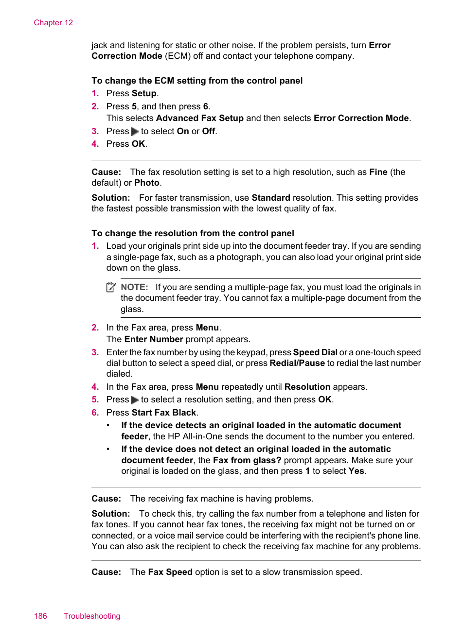 HP Officejet J5740 All-in-One Printer User Manual | Page 188 / 286