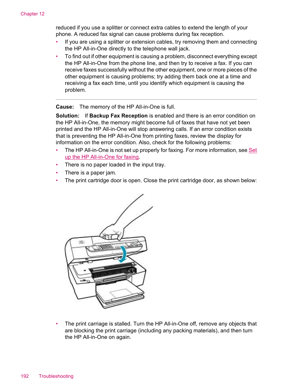 HP Officejet J5740 All-in-One Printer User Manual | Page 194 / 286