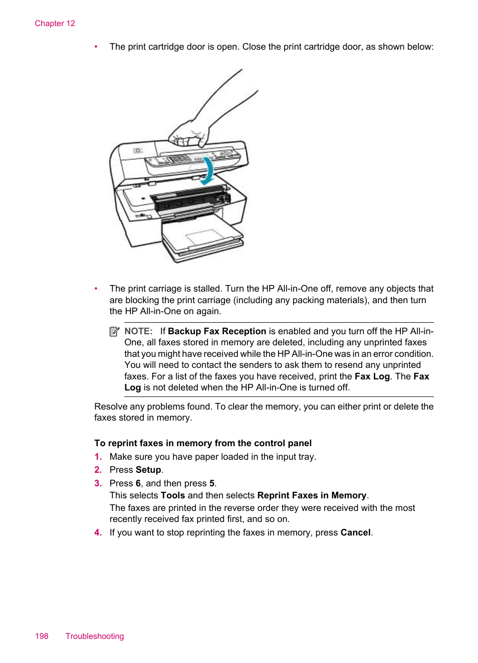 HP Officejet J5740 All-in-One Printer User Manual | Page 200 / 286