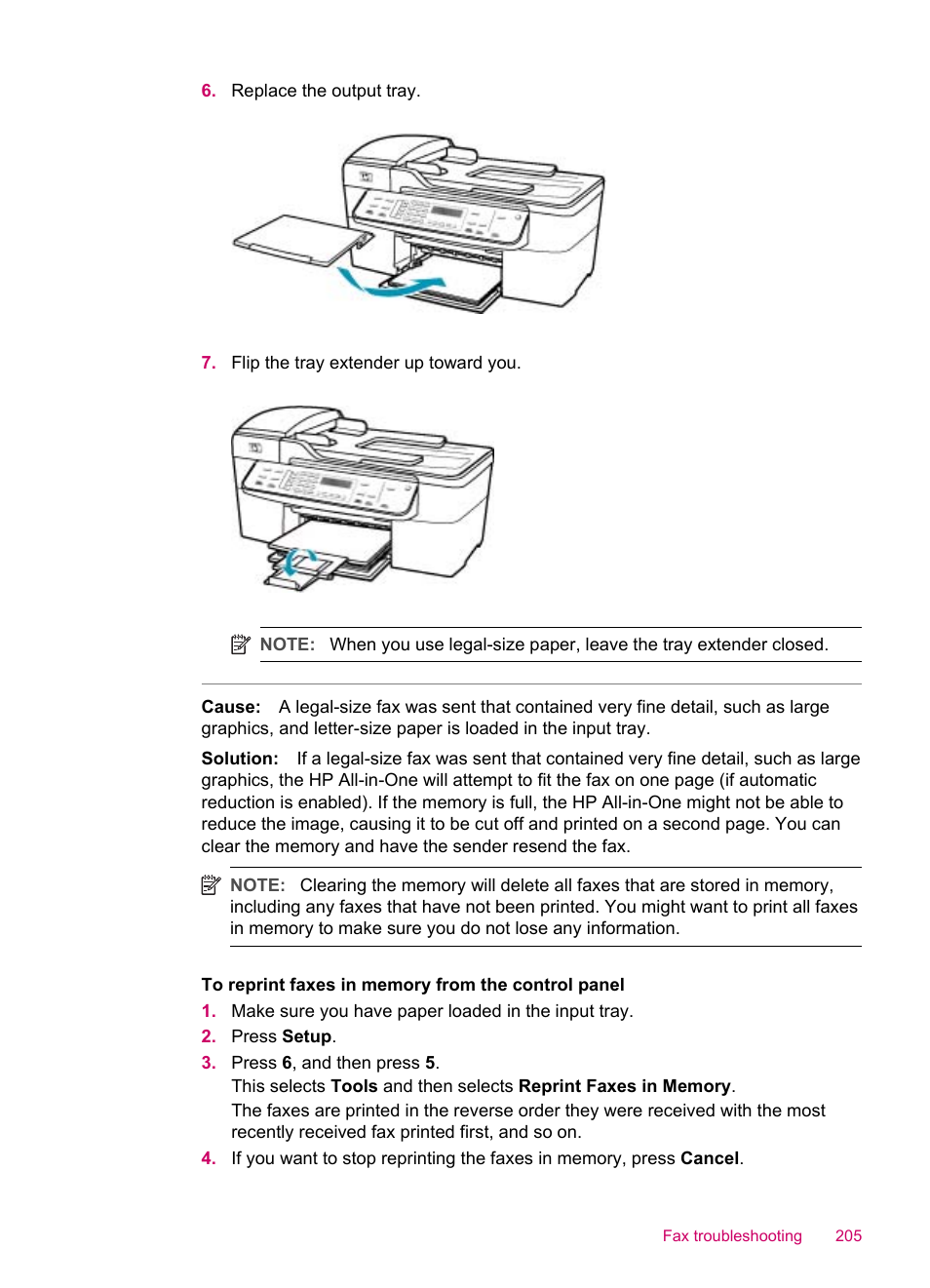 HP Officejet J5740 All-in-One Printer User Manual | Page 207 / 286