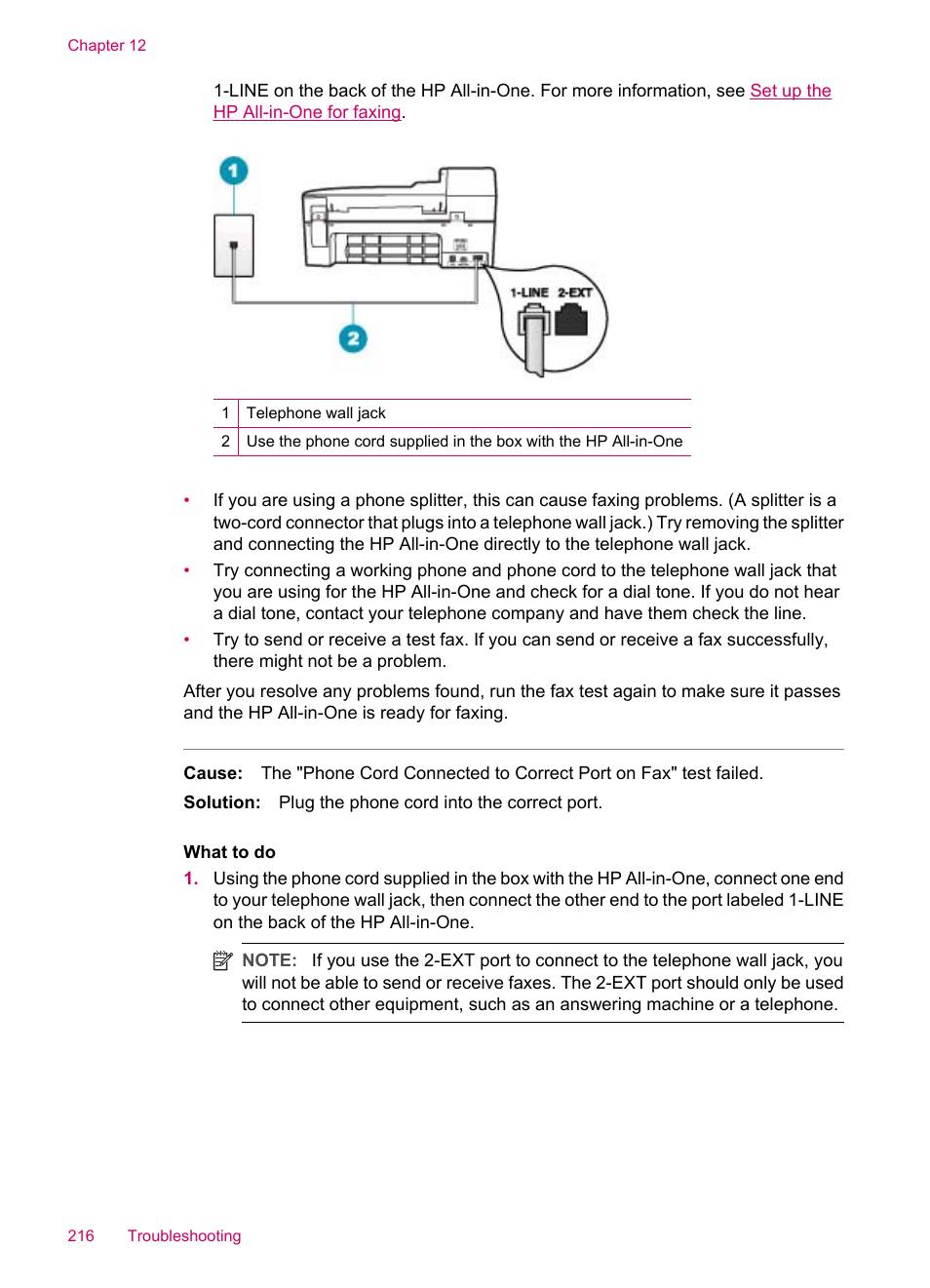 HP Officejet J5740 All-in-One Printer User Manual | Page 218 / 286