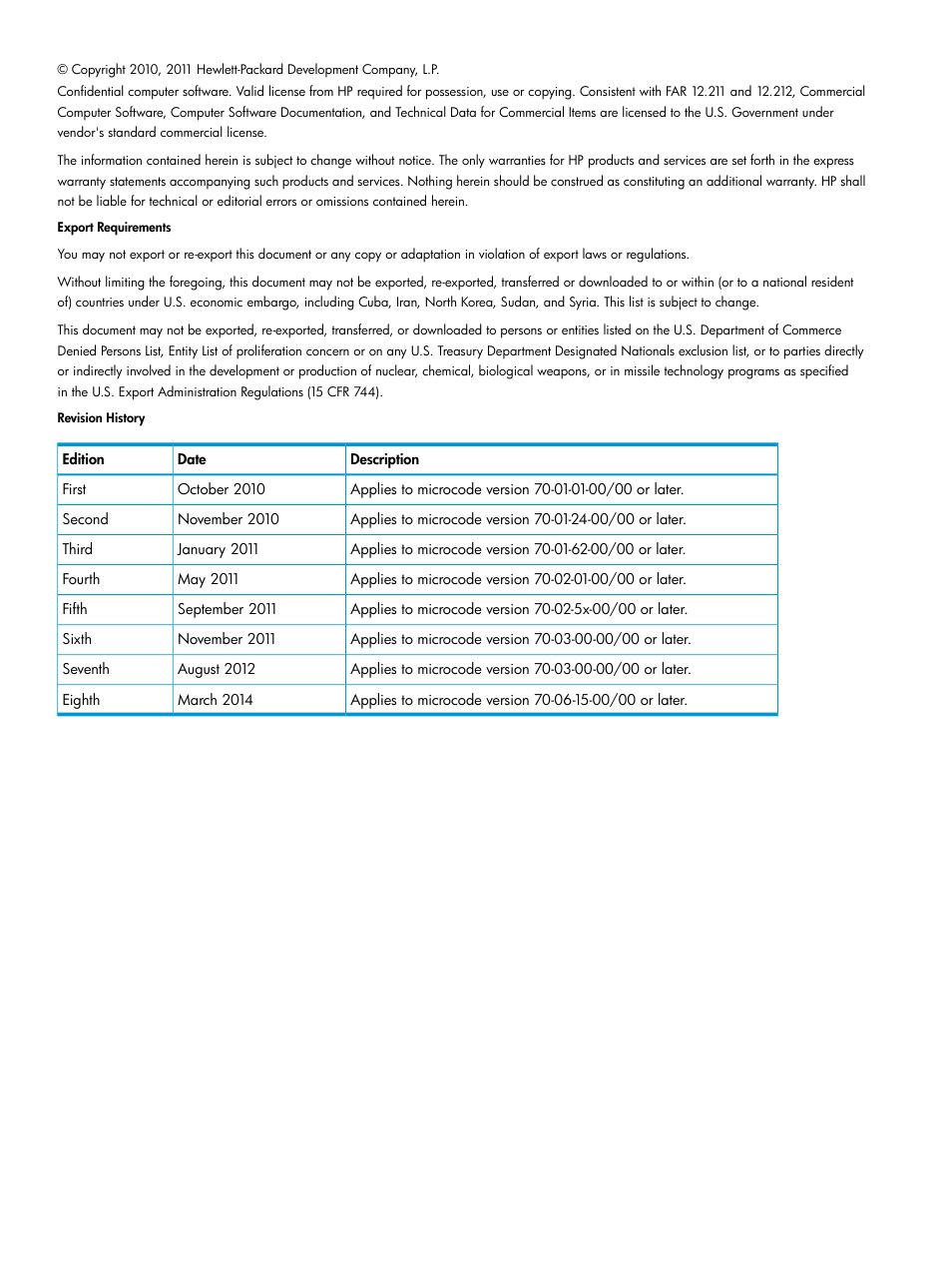 HP XP P9500 Storage User Manual | Page 2 / 50