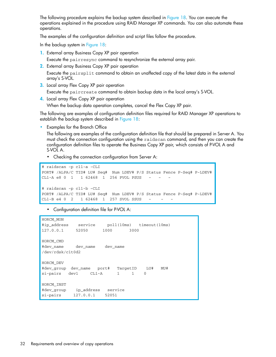 HP StorageWorks XP Remote Web Console Software User Manual | Page 32 / 54